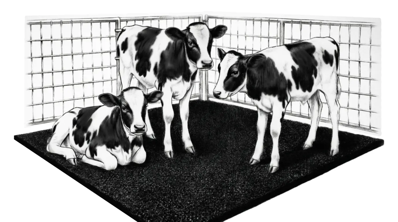 Покрытие Lite для стойл и загонов